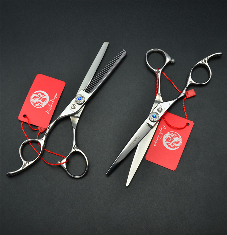 Kéo Cắt Tóc Tay Trái Purple Dragon​​​​​