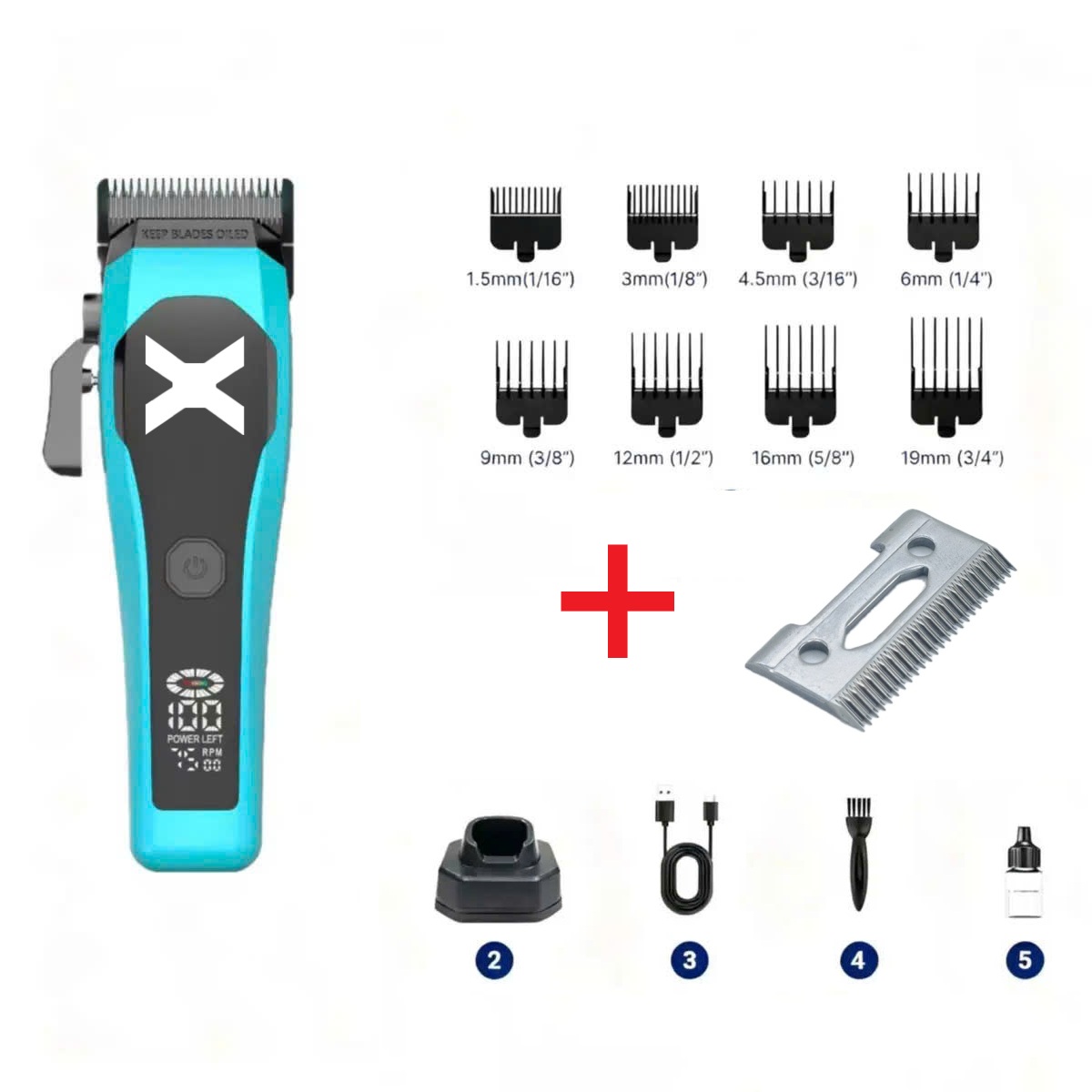 Tông Đơ Cắt Tóc TF-619