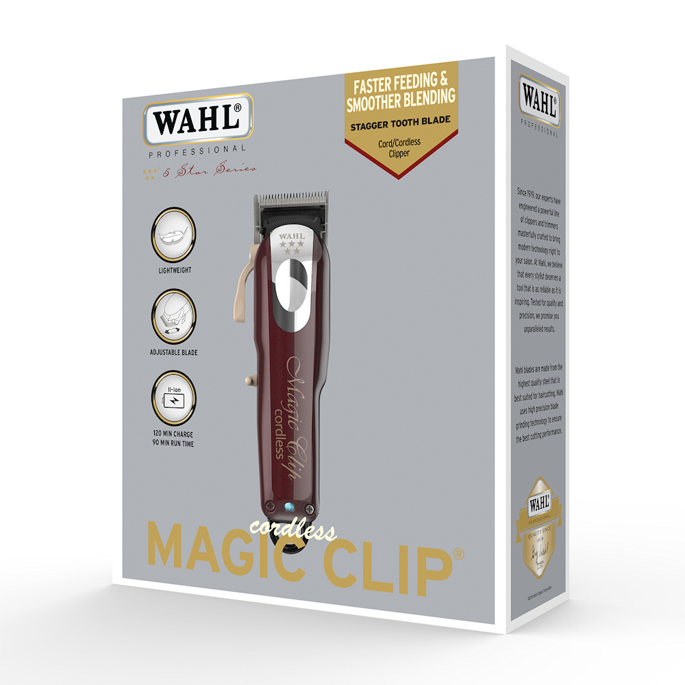 Tông đơ Wahl Magic Clip không dây USA cữ gá thép