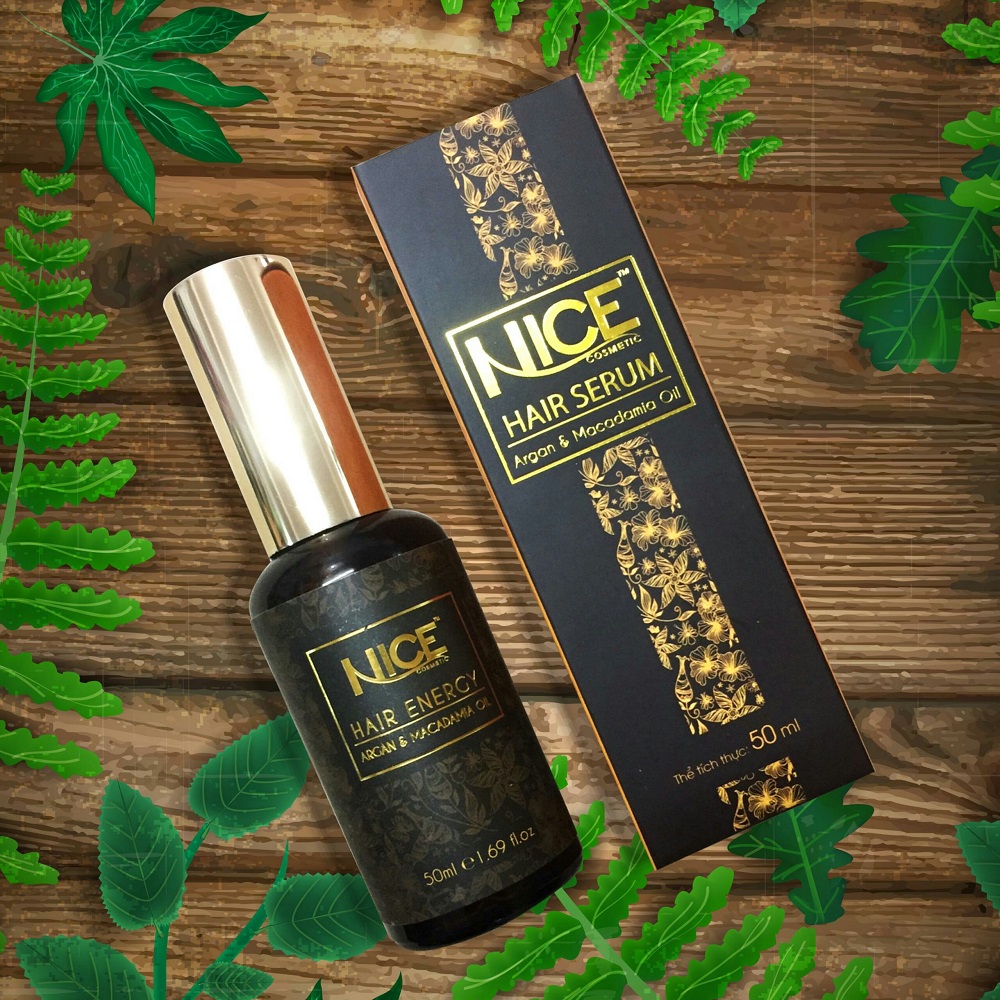 SERUM DƯỠNG TÓC NICE  Mềm Mượt 50ml