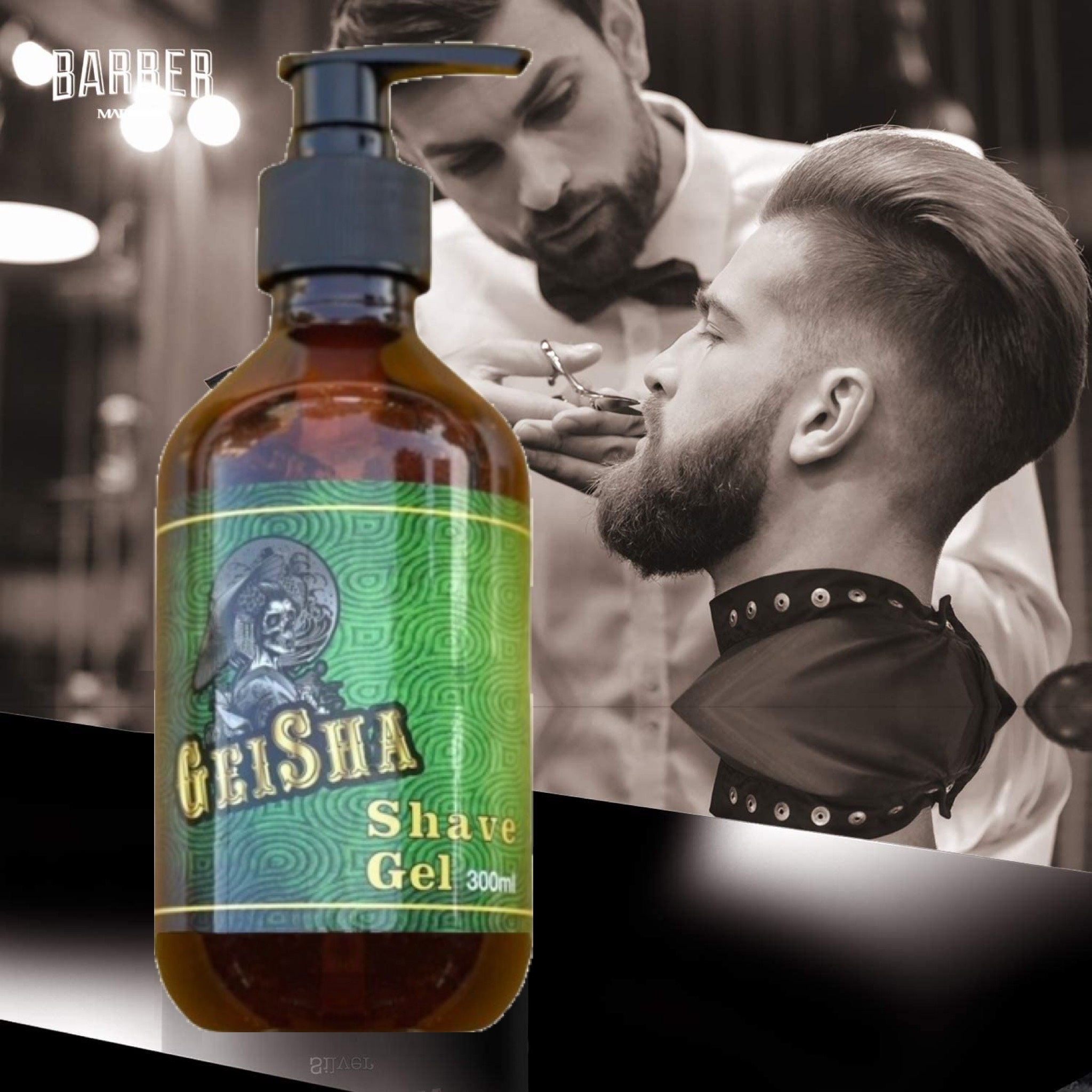 Gel Cạo Râu Tóc GEISHA