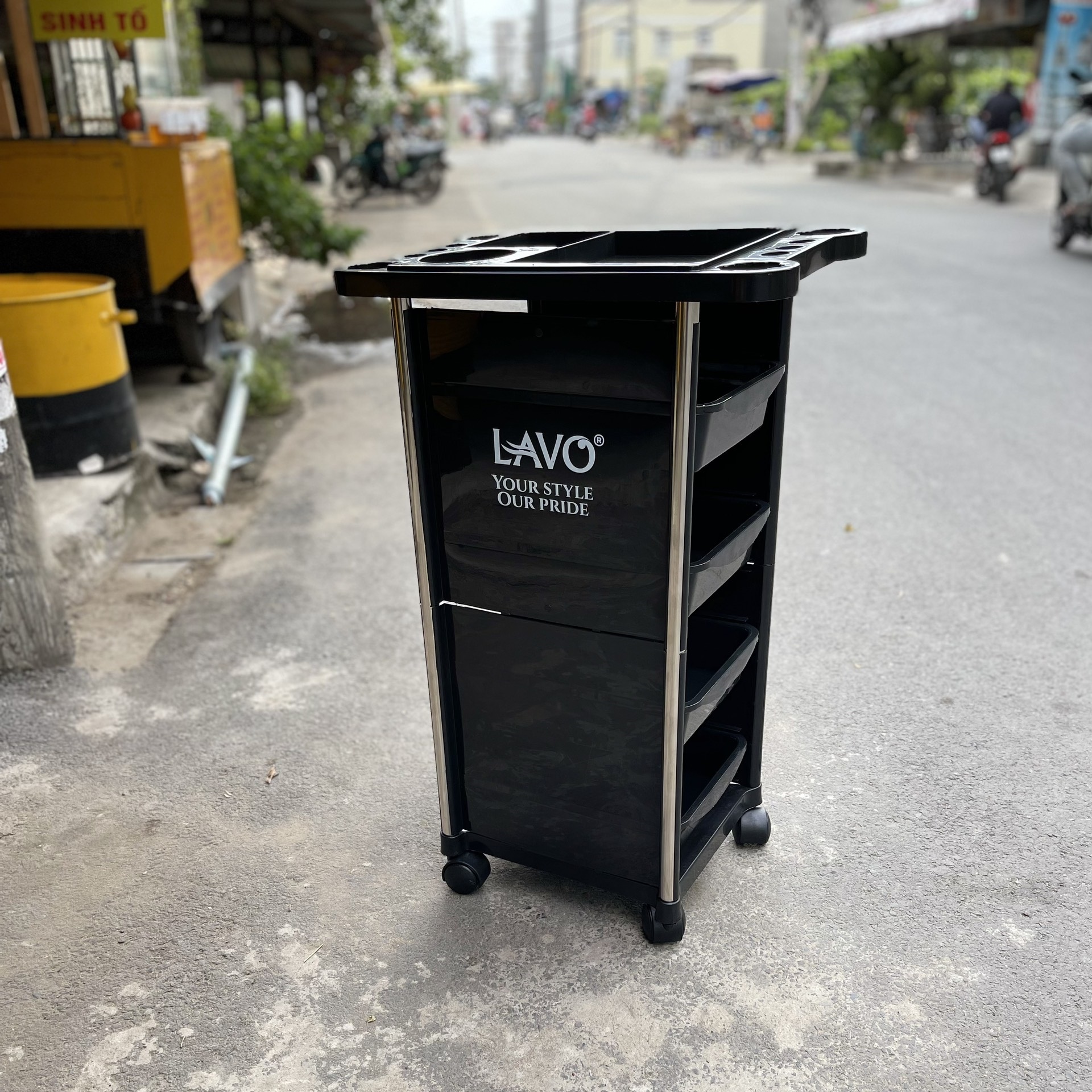 Xe Đẩy Làm Hóa Chất  MS416