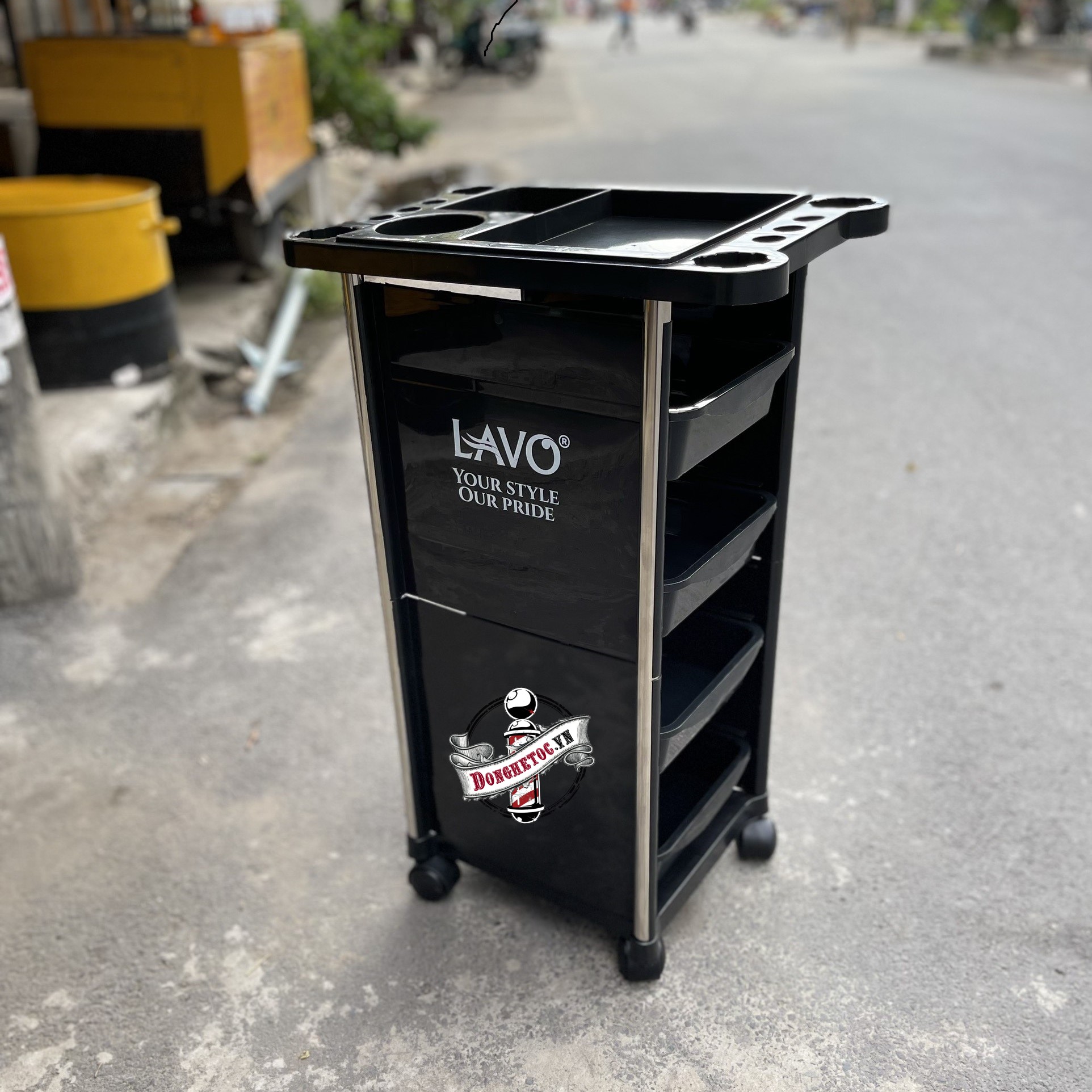 Xe Đẩy Làm Hóa Chất  MS416