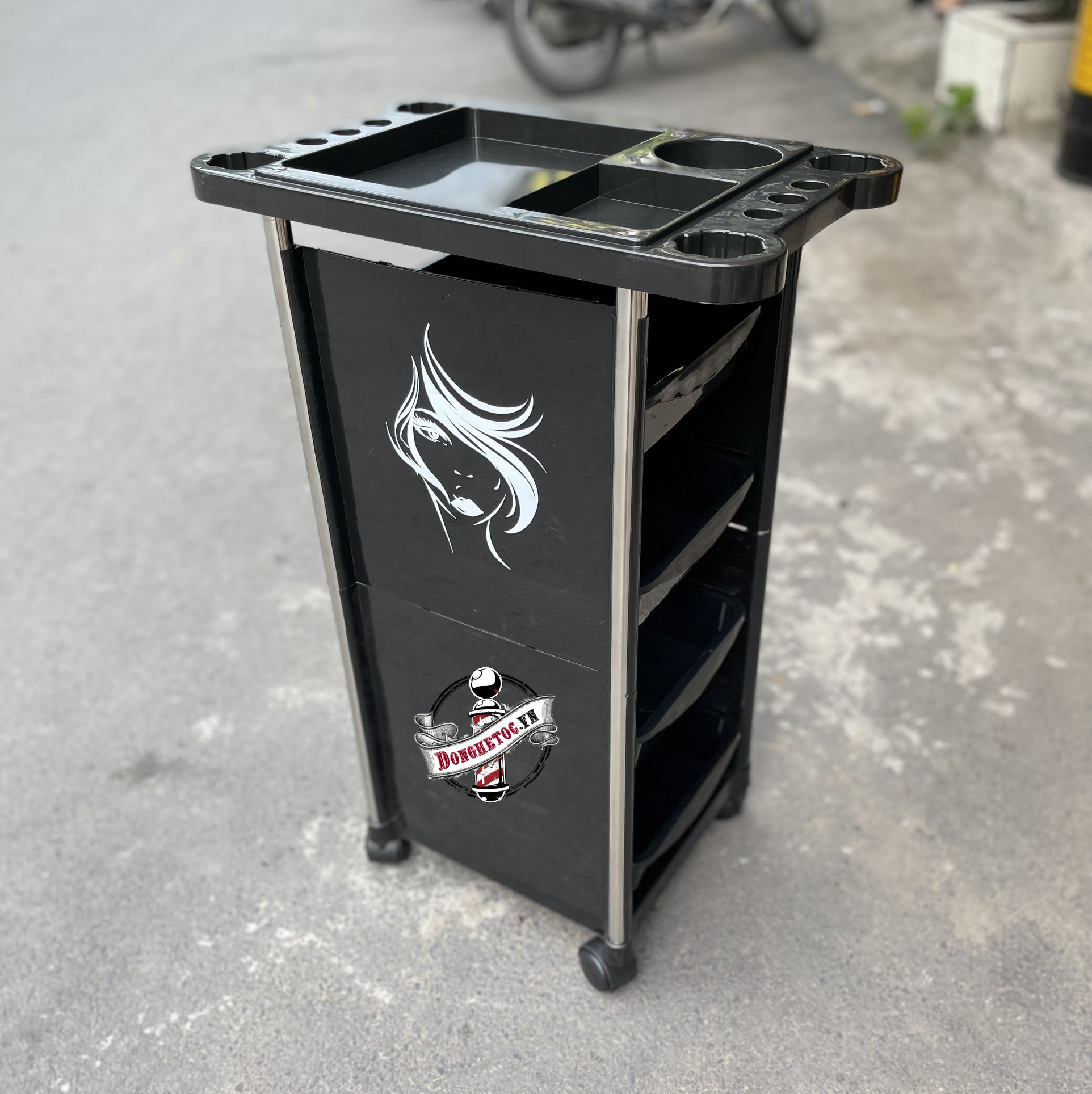 Xe Đẩy Làm Hóa Chất  MS416