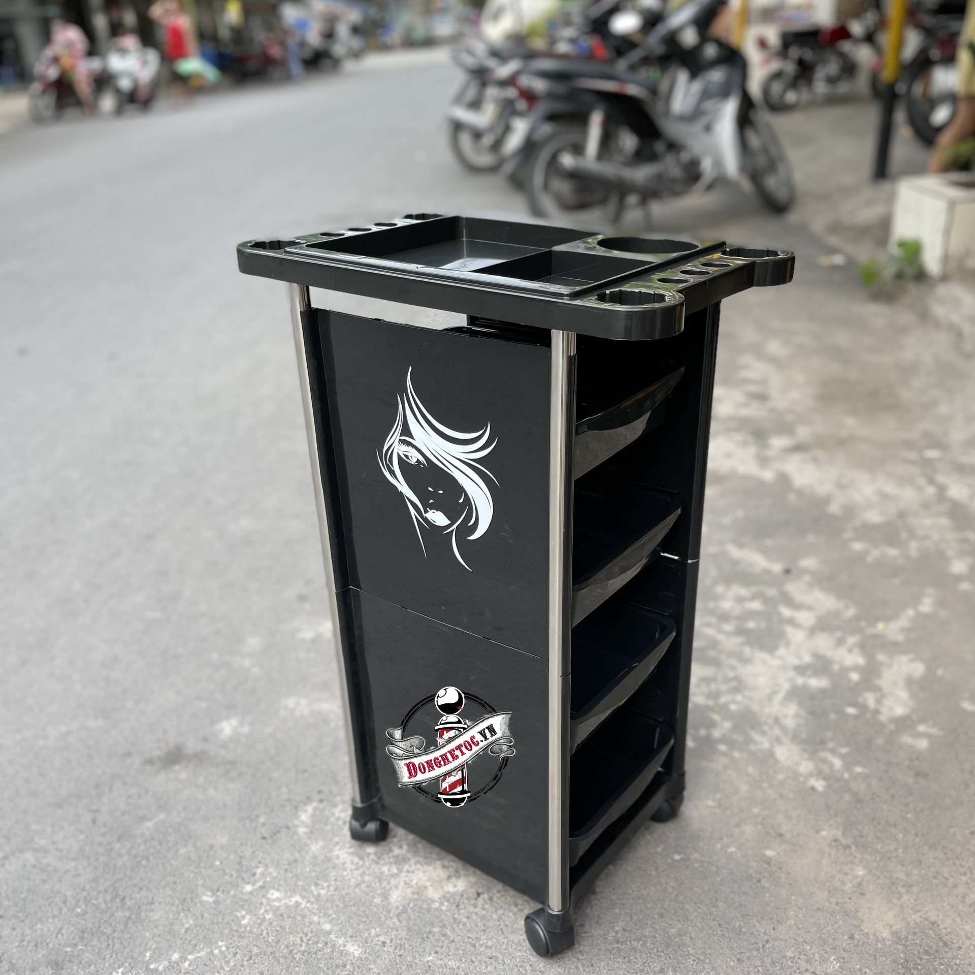 Xe Đẩy Làm Hóa Chất  MS416