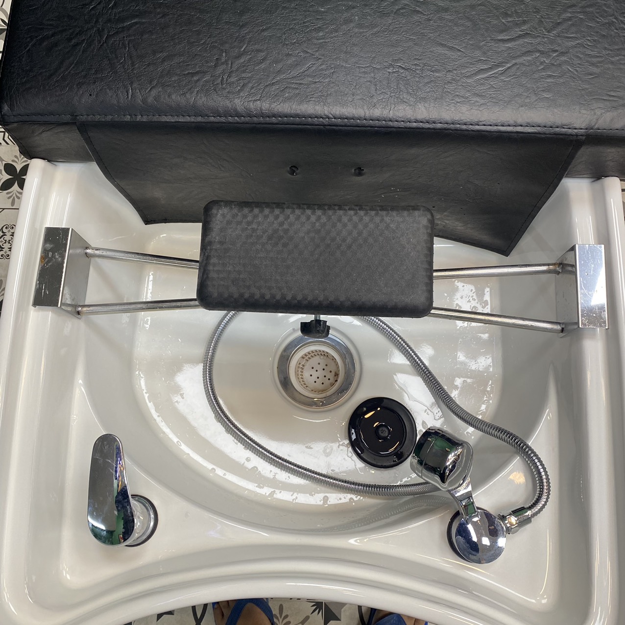 Gối lót bồn gội đầu vuông