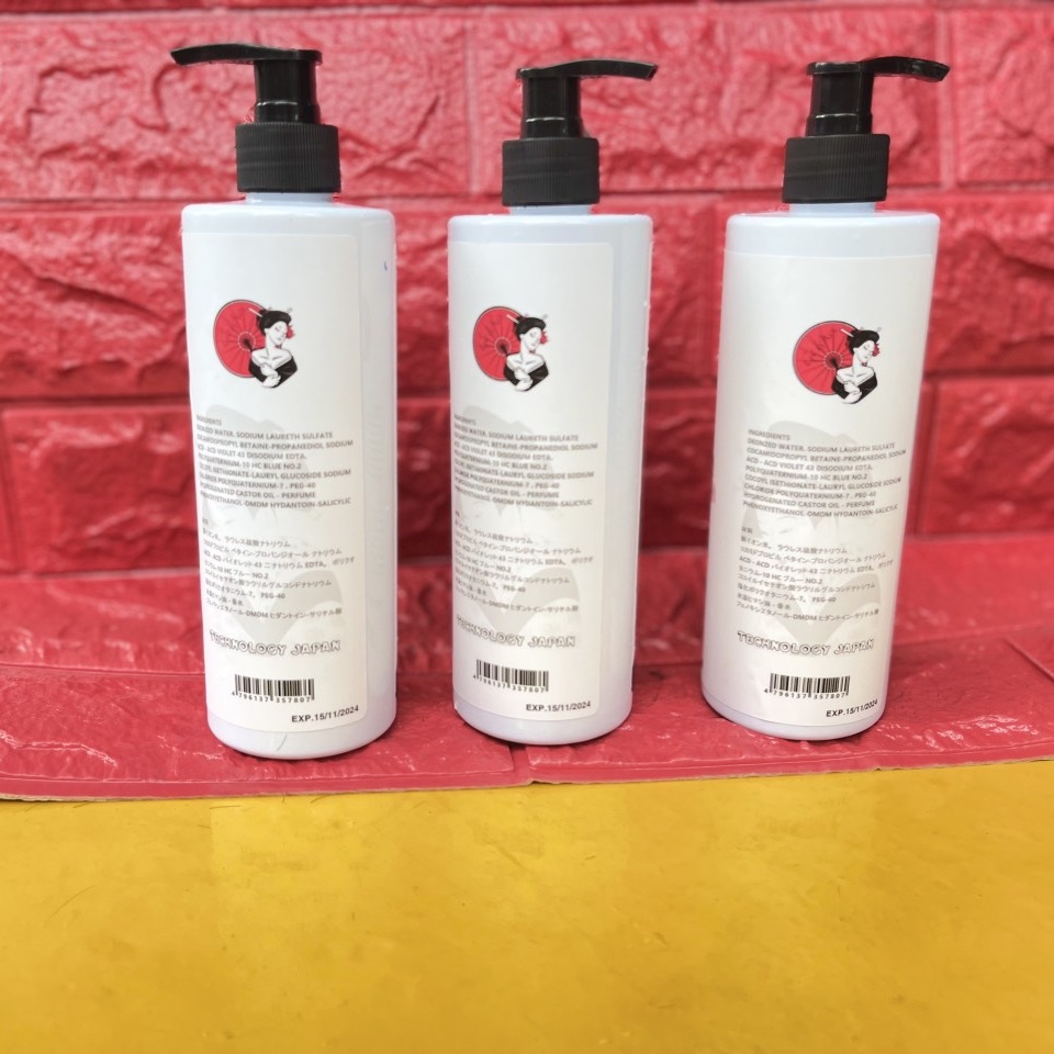 Dầu Gội Khử Vàng GEISHA 500ml