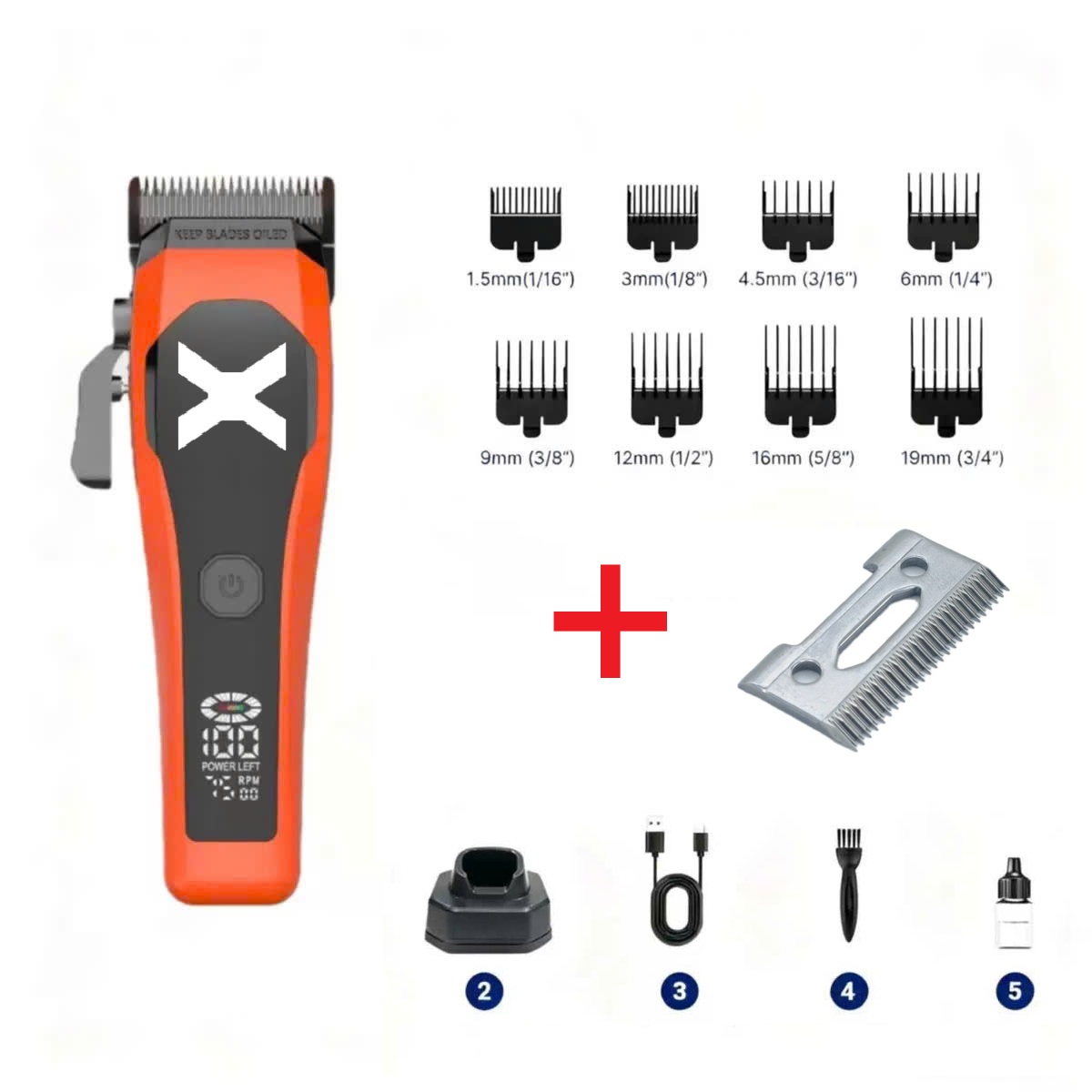 Tông Đơ Cắt Tóc TF-619