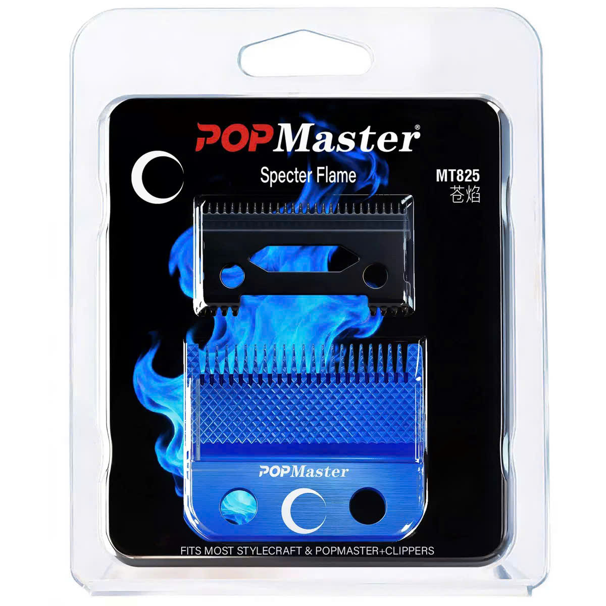 Lưỡi Tông Đơ Pop Master MT825 - Specter Flame
