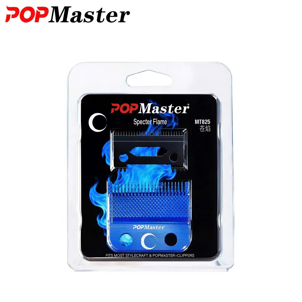Lưỡi Tông Đơ Pop Master MT825 - Specter Flame