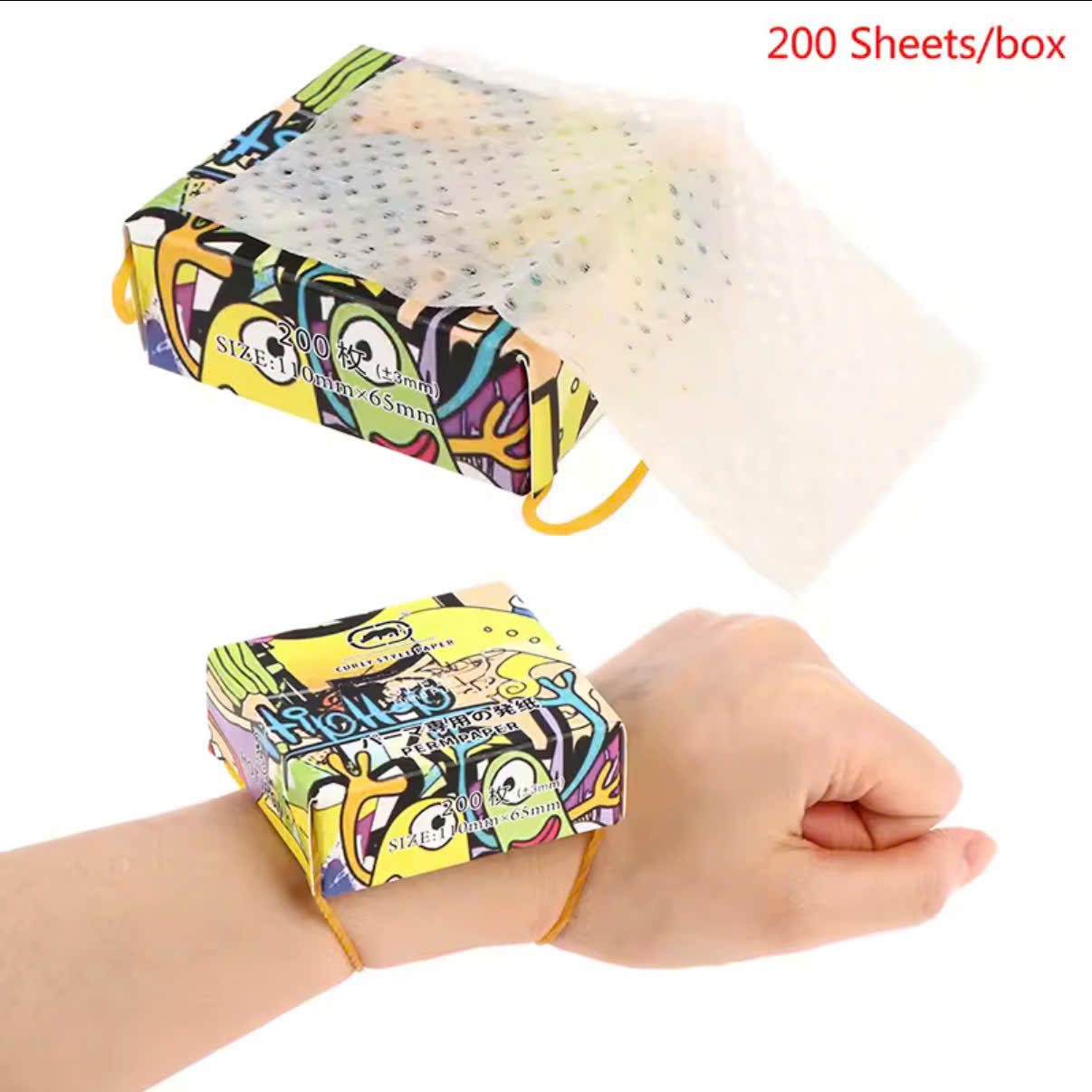 GIấy Uốn Tóc Đa Năng Cao Cấp LD Hộp 200 Tờ