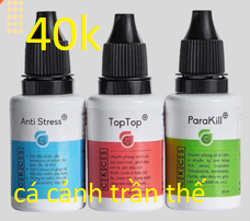 các loai thuốc và thức ăn cho cá