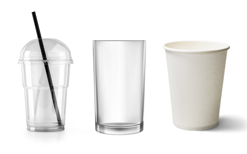 Quán cà phê thì nên sử dụng loại ly nào là ưu việt nhất?