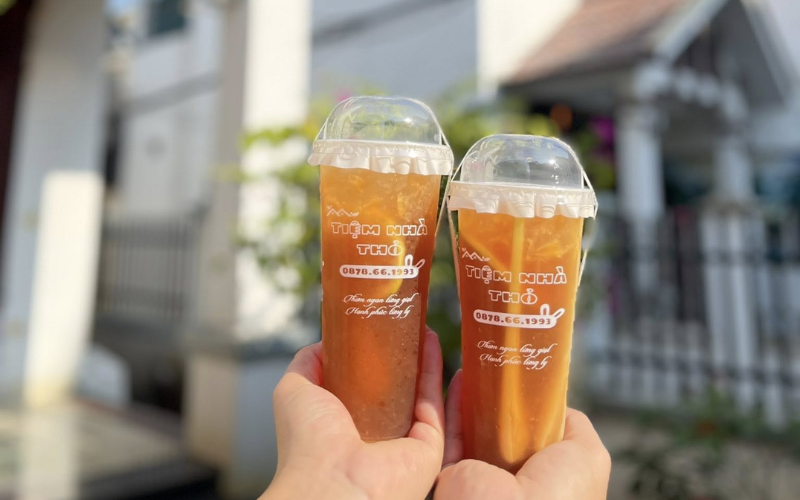 TOP 7 ly đựng trà đào đẹp nhất 2025 - Gợi ý mẫu ly chuẩn