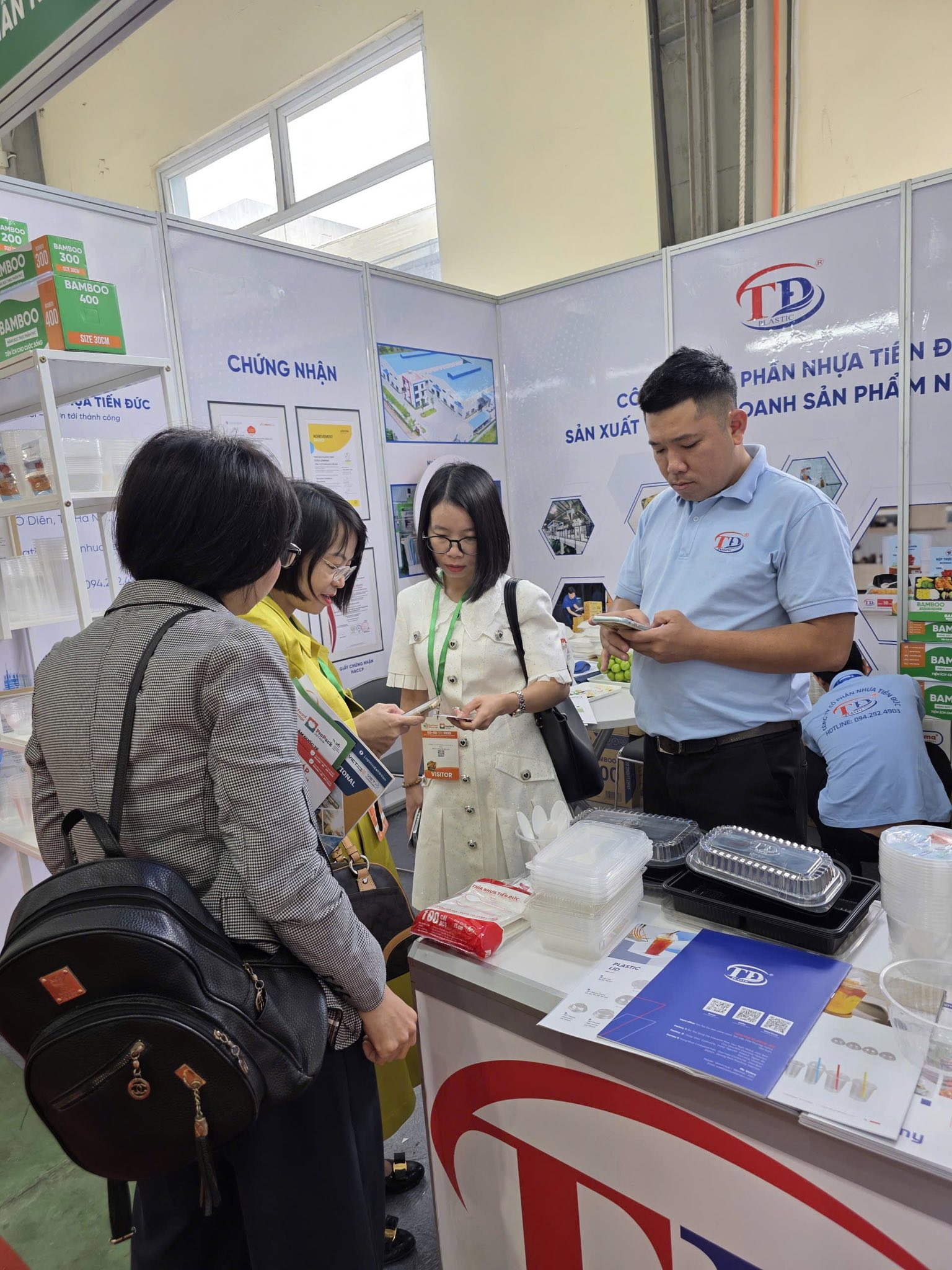 Nhựa Tiến Đức khép lại triển lãm Vietfood & Beverage - Propack Hanoi 2025 với thành công rực rỡ