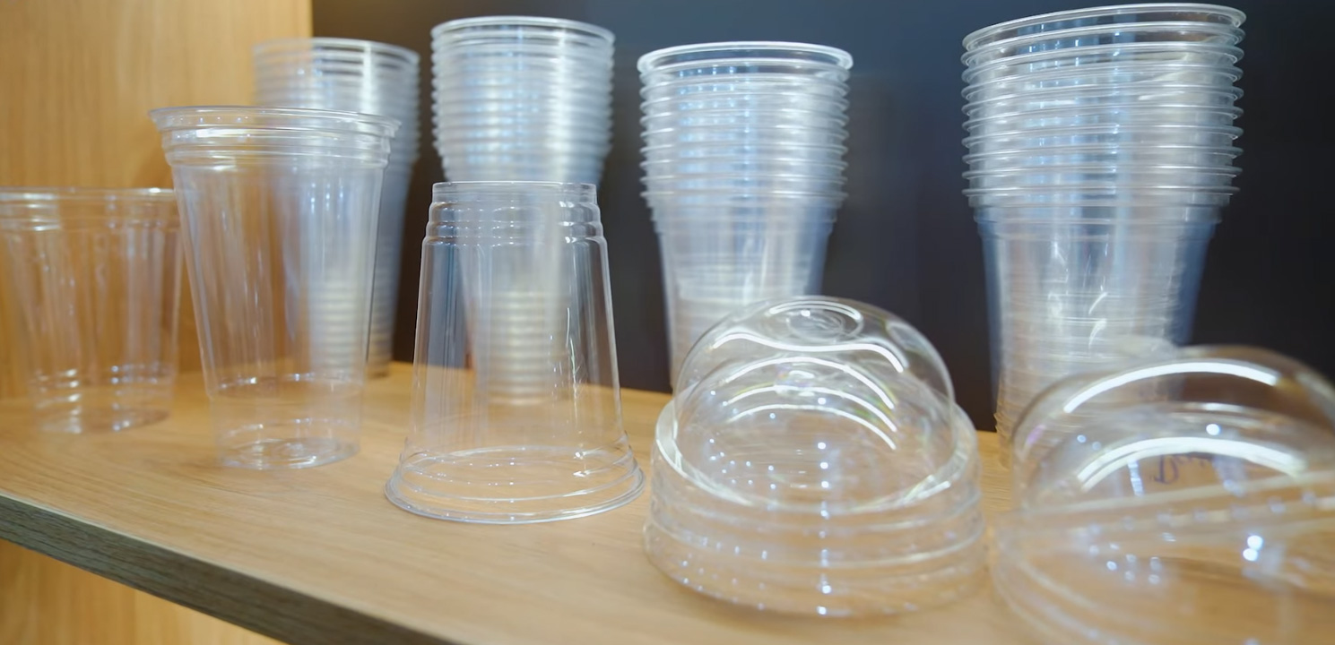 Quy trình sản xuất cốc nhựa PET