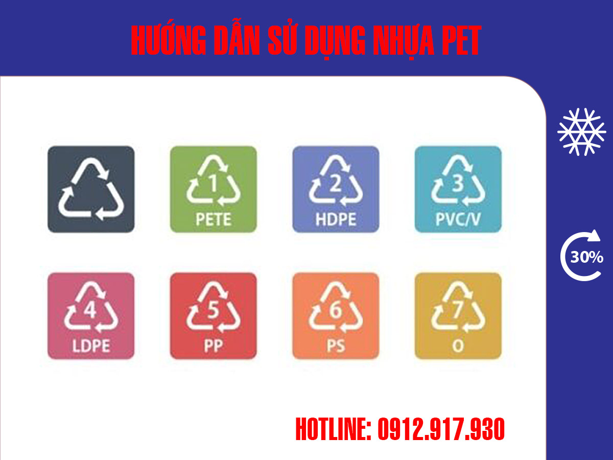 Hướng dẫn sử dụng nhựa PET an toàn trong gia đình