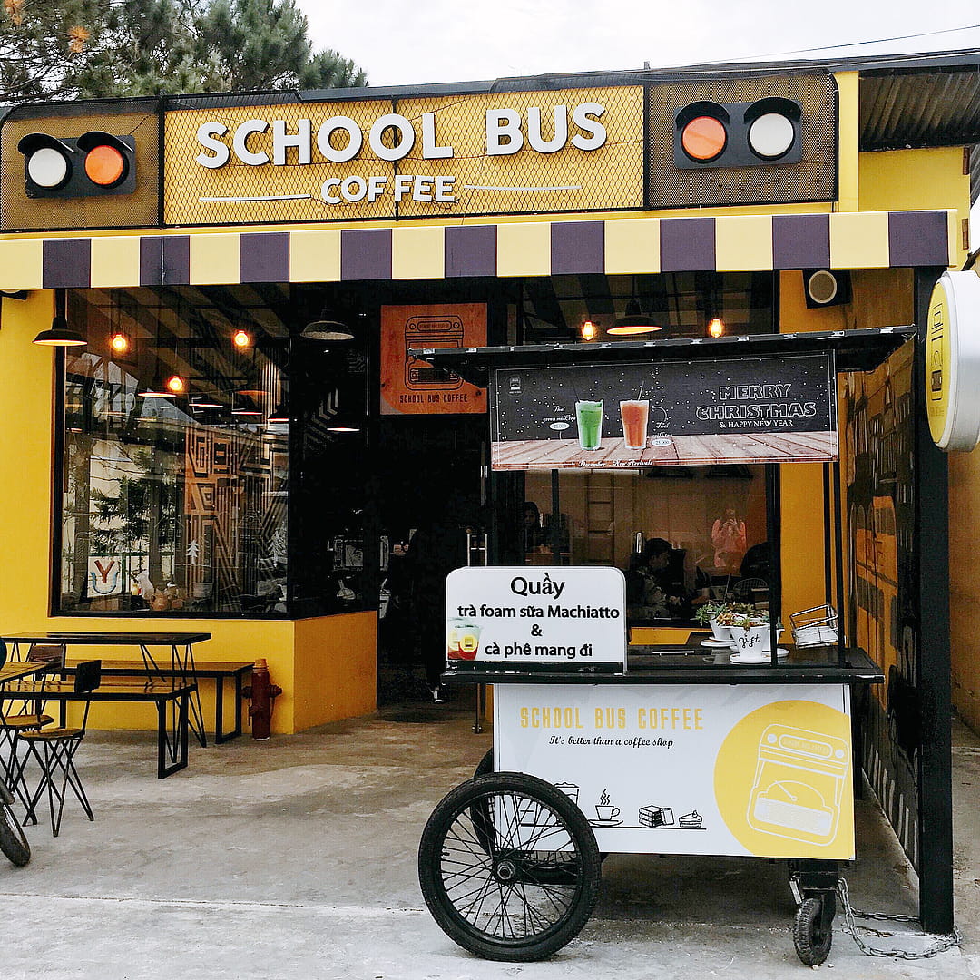 chi phí mở quán cafe theo mô hình