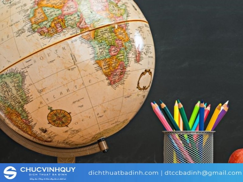 Dịch tiếng Anh chuyên ngành địa lý - Dịch thuật Ba Đình