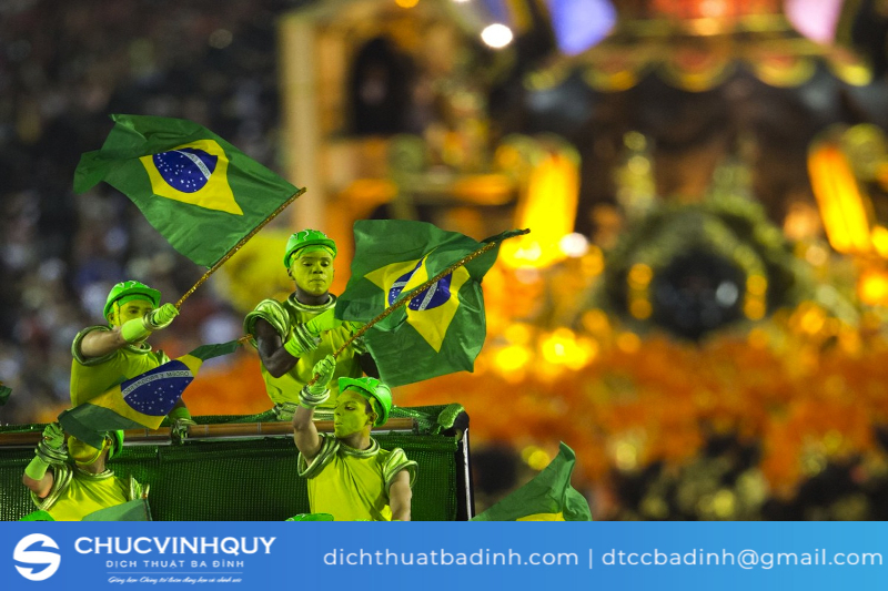 Dịch thuật tiếng Brazil cũng là một cách tăng cường mối quan hệ giữa hai đất nước 