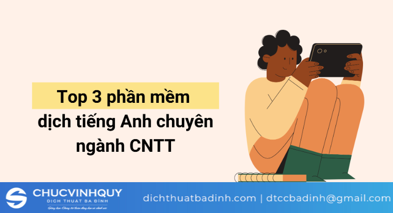 Phần mềm dịch tiếng Anh chuyên ngành