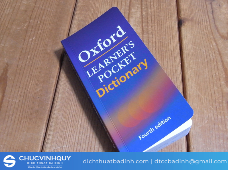 Từ điển Oxford bằng giấy huyền thoại