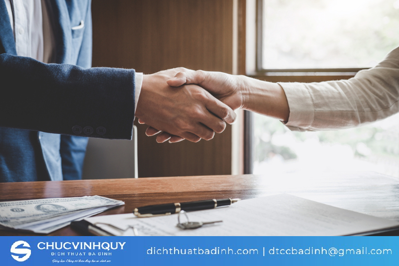 Công chứng giấy tờ mua bán xe tại Dịch thuật Chúc Vinh Quý