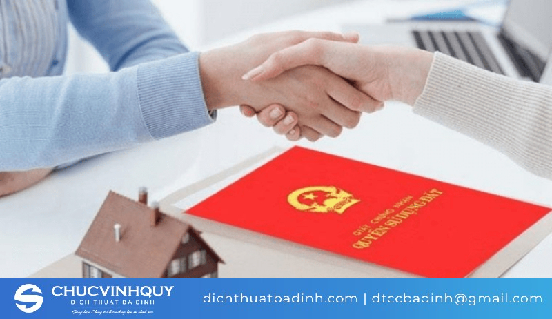 Trình tự thủ tục để tiến hành công chứng sổ đỏ 