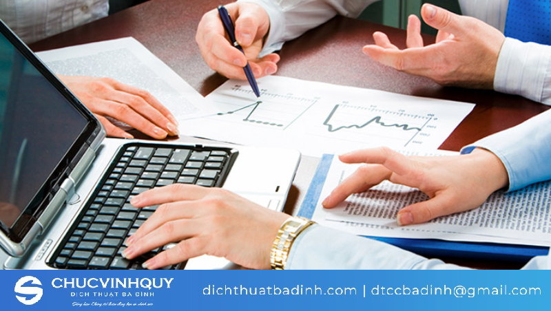 Dịch thuật chuyên ngành tài chính ngân hàng uy tín tại Chúc Vinh Quý
