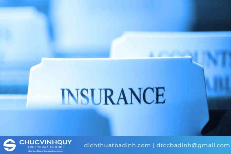 Dịch thuật tiếng Anh trong chuyên ngành bảo hiểm