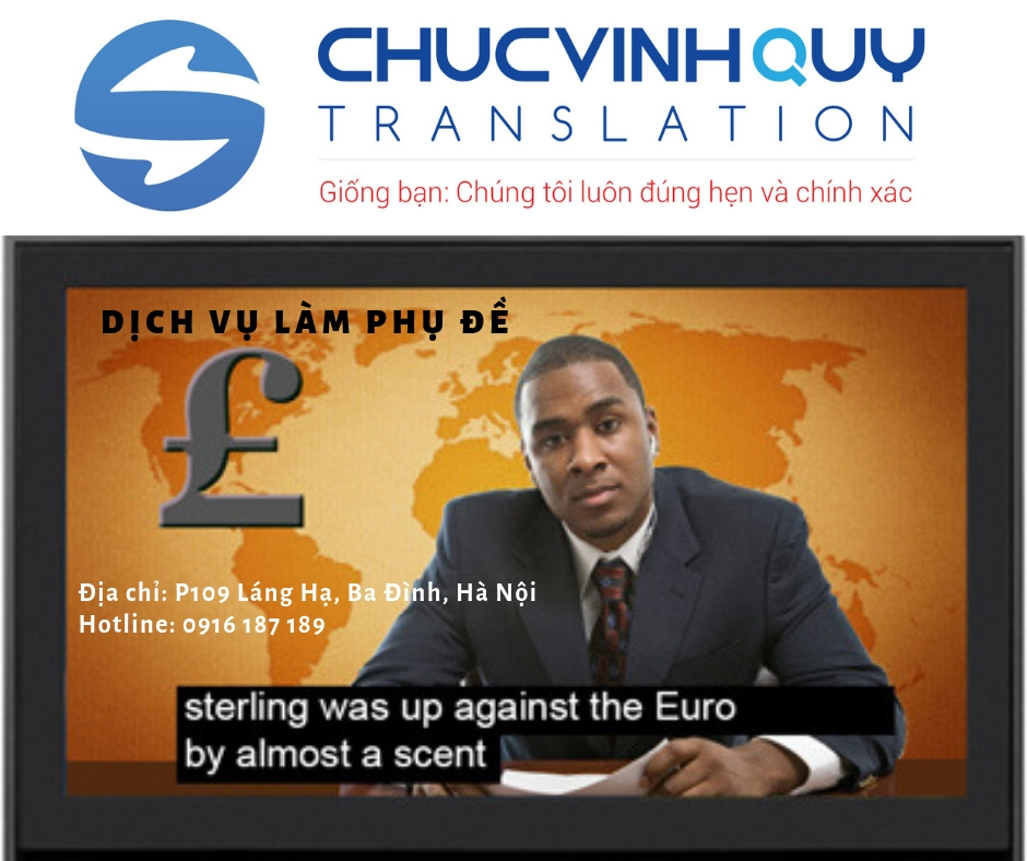 dịch vụ làm phụ đề uy tín