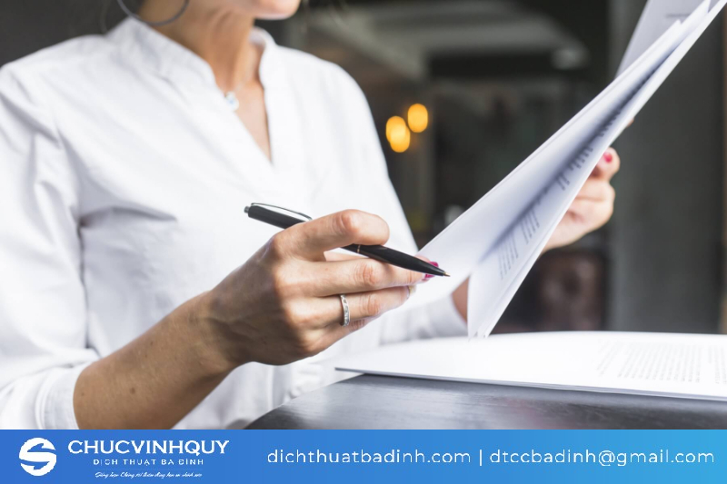 Dịch vụ dịch thuật công chứng hồ sơ xin visa Úc tại Dịch Thuật Ba Đình