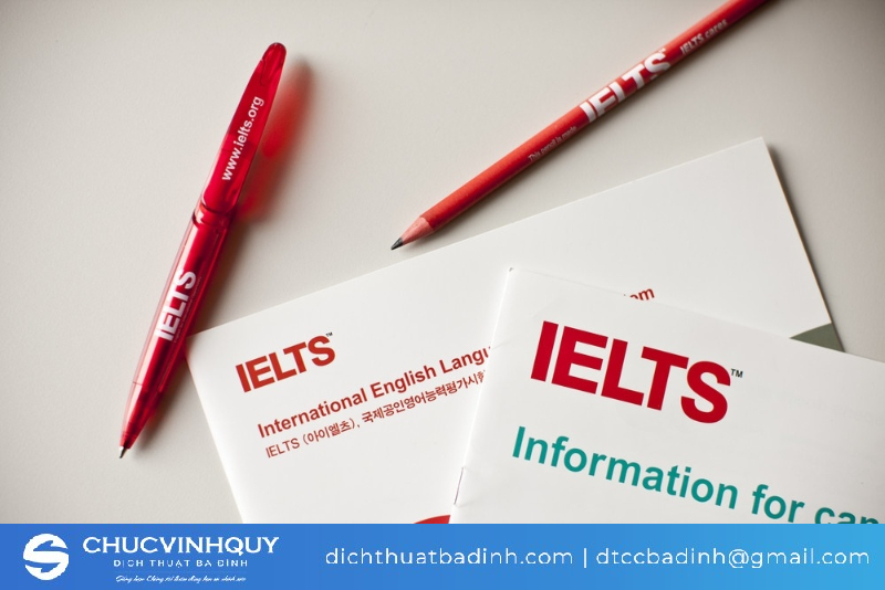 Điểm IELTS phải từ 6.5 trở lên 
