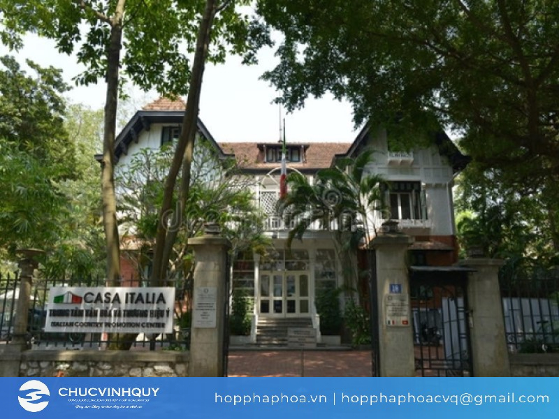 Đại sứ quán Cộng hòa Italia - Embassy of Italy in Hanoi