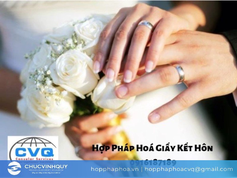 Hợp pháp hóa lãnh sự giấy đăng ký kết hôn