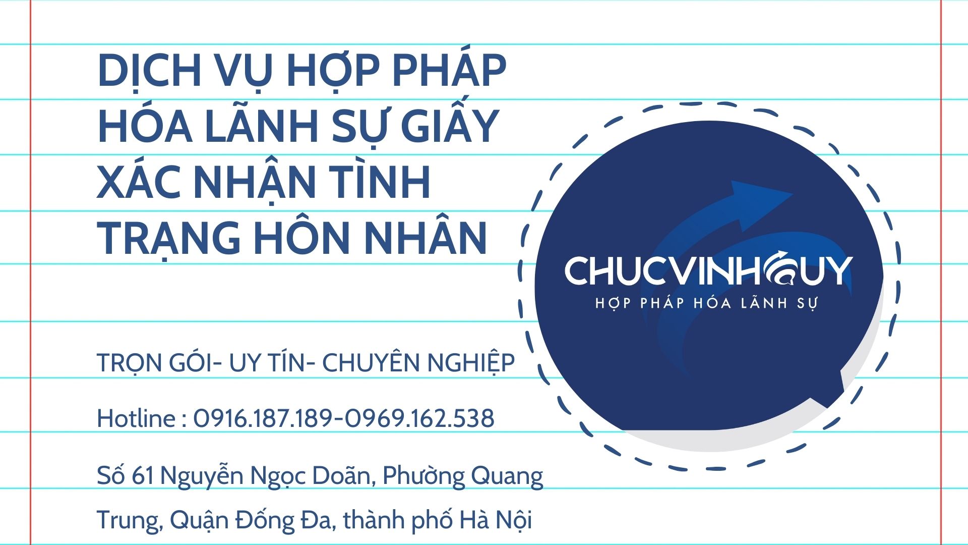 Hợp pháp hóa lãnh sự giấy xác nhận độc thân/tình trạng hôn nhân