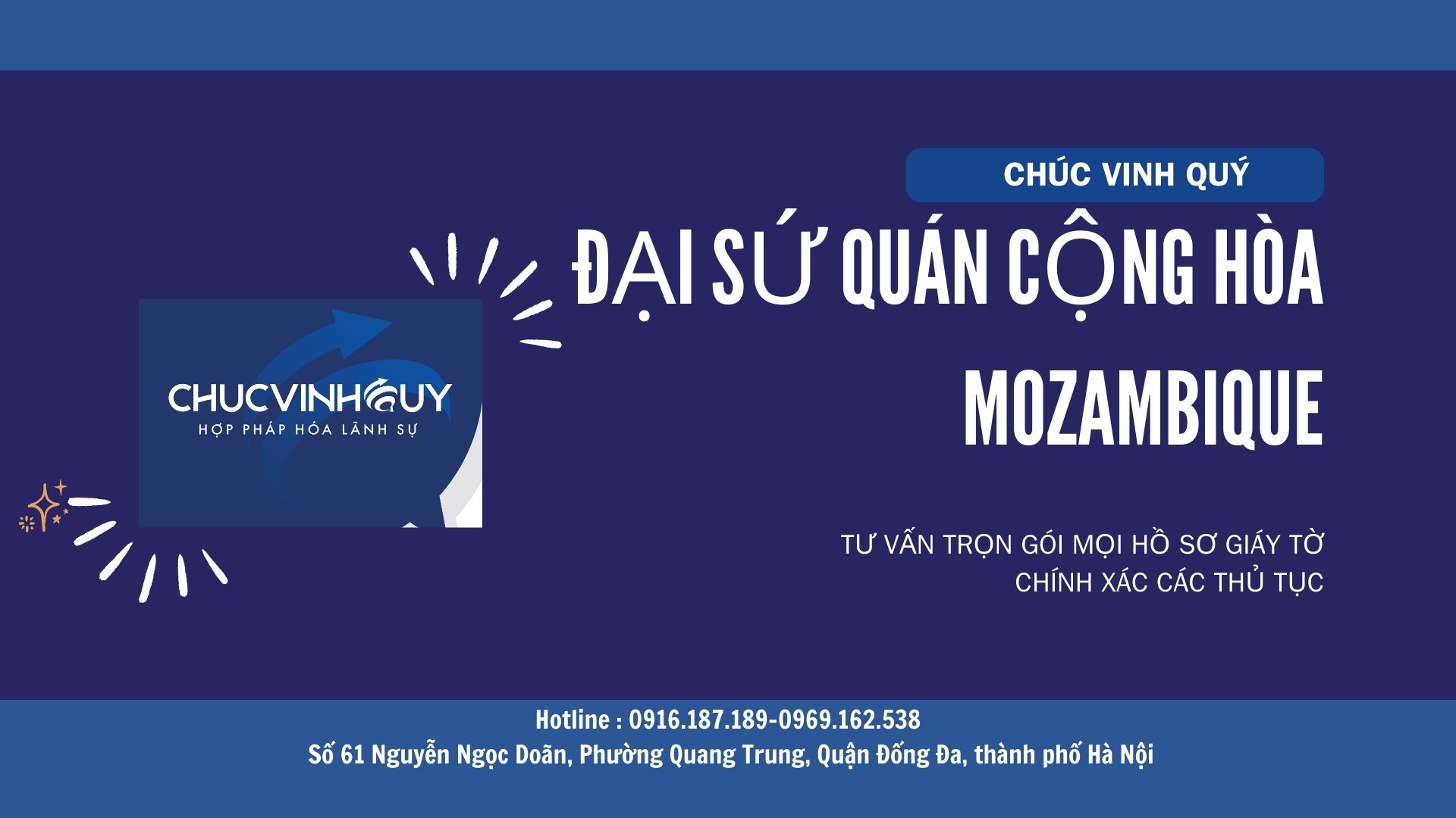 Đại sứ quán Mozambique ở Hà Nội: Địa chỉ, thông tin