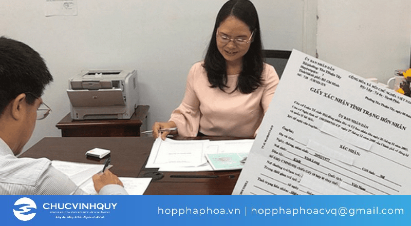 Hợp pháp hóa lãnh sự giấy chứng nhận độc thân như thế nào