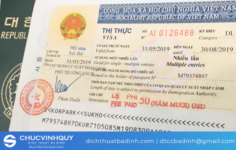 Khi làm thủ tục visa đi Hàn Quốc cần lưu ý