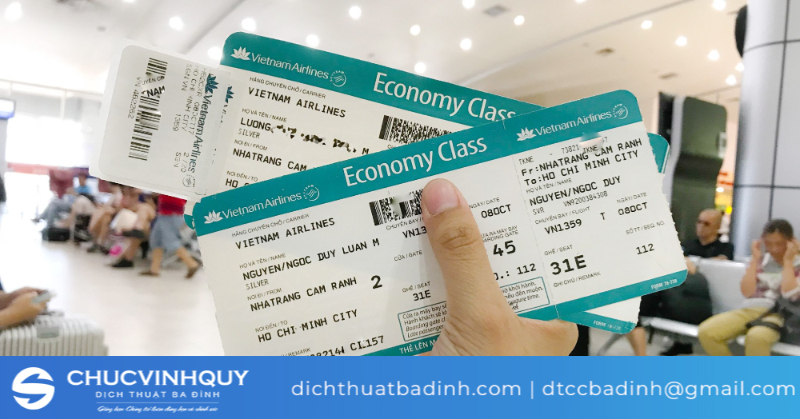 Phải xuất trình vé máy bay chiều về để làm thủ tục nhập cảnh Đài Loan