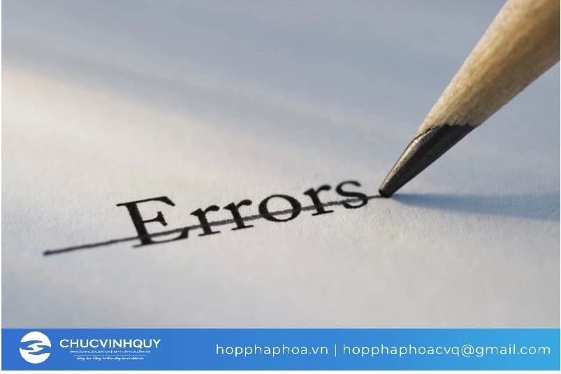 Khi chuẩn bị hồ sơ cần lưu ý những giấy tờ không được HPHLS