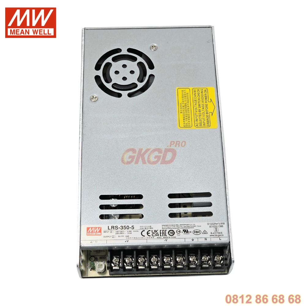 nguồn Meanwell 5V60A LRS-350-5