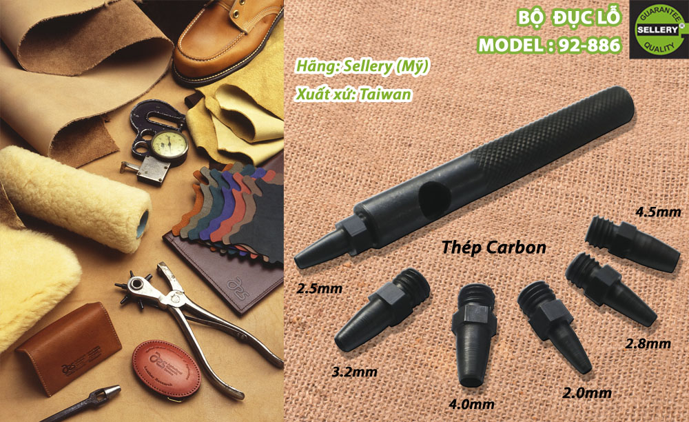 Những điểm nổi bật của bộ đục lỗ Sellery 92-886