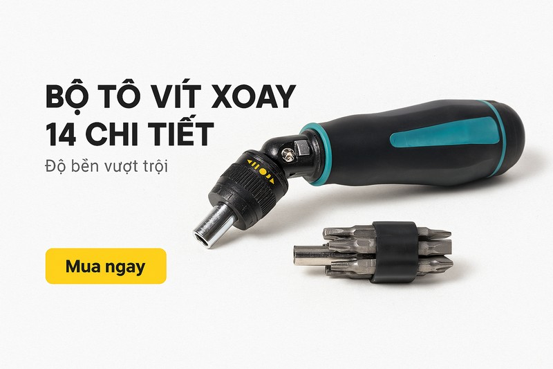 Banner Bộ Tô Vít 14 Chi Tiết Whirlpower 96-4414