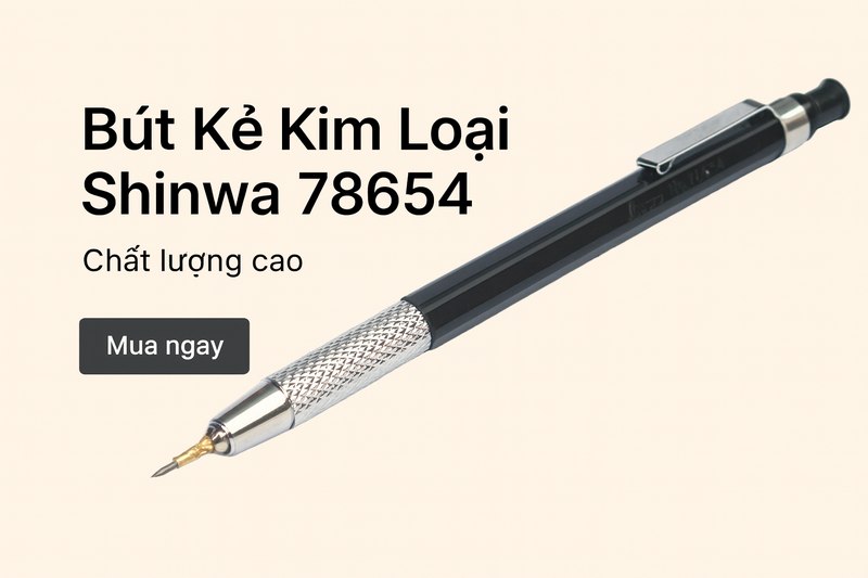 Bút Kẻ Kim Loại Shinwa 78654