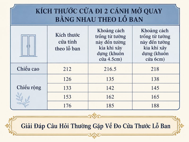 Giải Đáp Câu Hỏi Thường Gặp Về Đo Cửa Thước Lỗ Ban