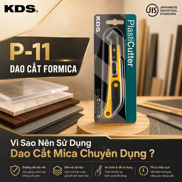 Vì Sao Nên Sử Dụng Dao Cắt Mica Chuyên Dụng ?