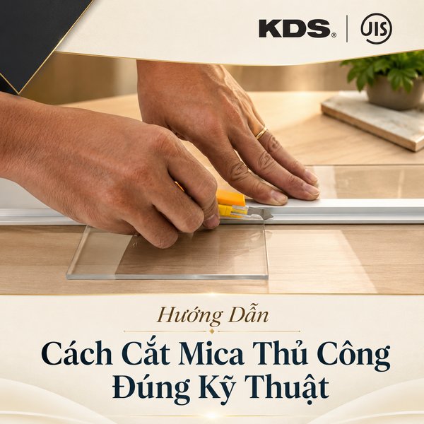 Hướng Dẫn Cách Cắt Mica Thủ Công Đúng Kỹ Thuật
