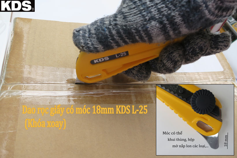 dao rọc giấy KDS L-25