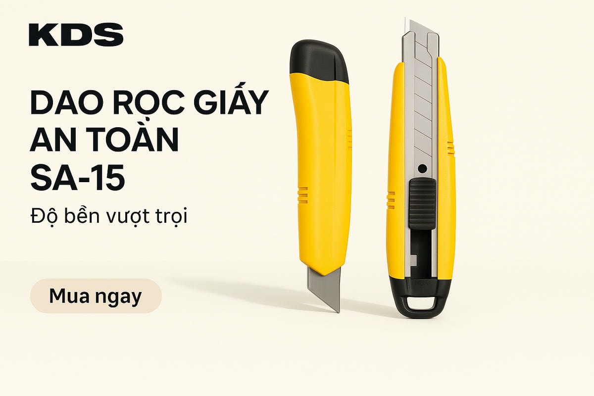banner Dao Rọc Giấy An Toàn Safety Master SA-15